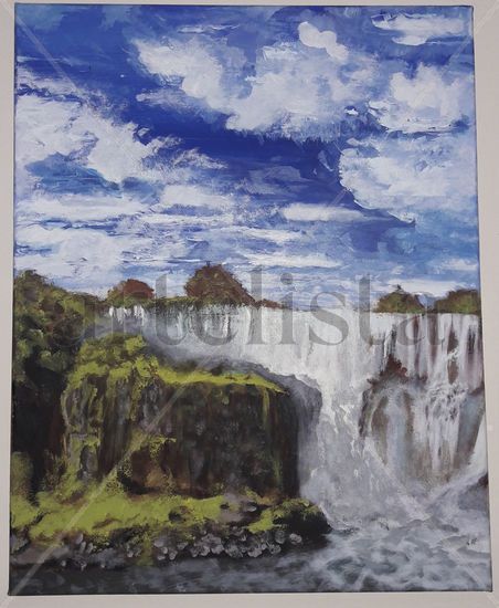 Cataratas del Iguazú I Acrylic Canvas Landscaping