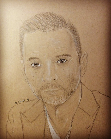 DAVE  GAHAN. DEPECHE MODE Mixed Media