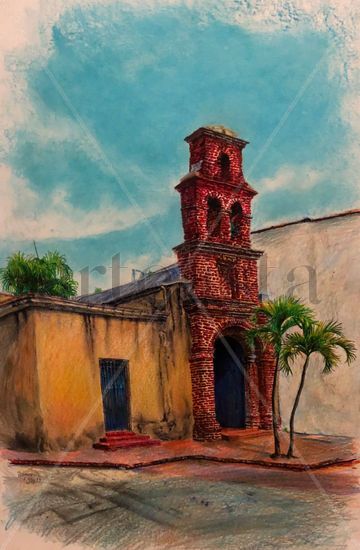 Capilla de los remedios Mixed Media