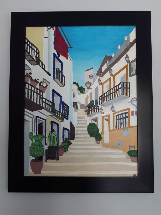 Barrio Santa Cruz en Alicante