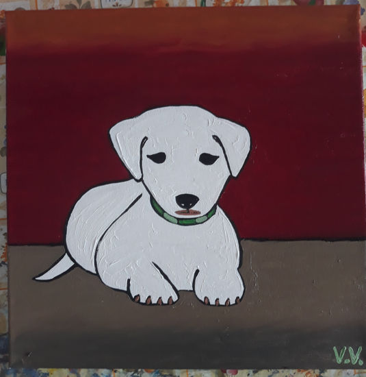 Cachorro Oil Canvas Animals