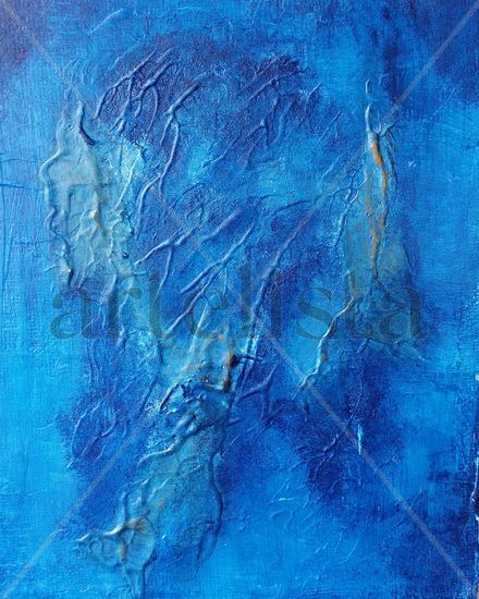 Blue No.2 Mixed media Canvas Others