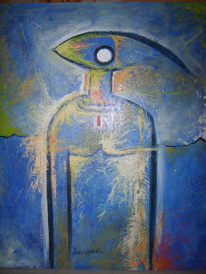 Mensajero de los dioses Oil Canvas Figure Painting