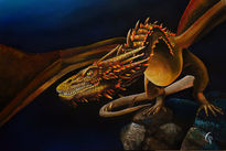 Smaug rumbo a Erebor.