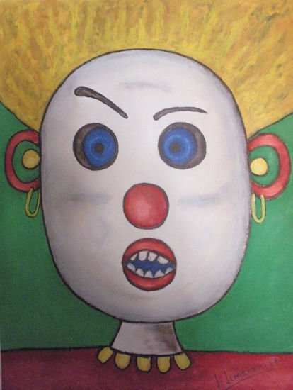 PAYASO Acrylic Panel Figure Painting