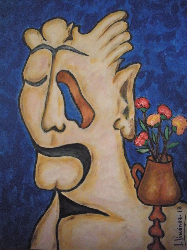 FIGURA CON FLORERO