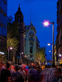 Calle nocturna