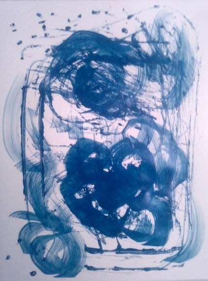 Blue circle 2