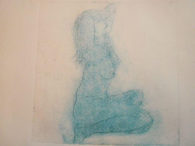 MI CHICA 1 Monoprint