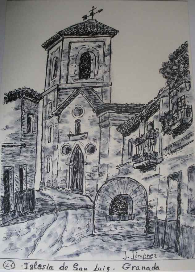 Rincones de Granada-21-Iglesia de San Luis-Granada