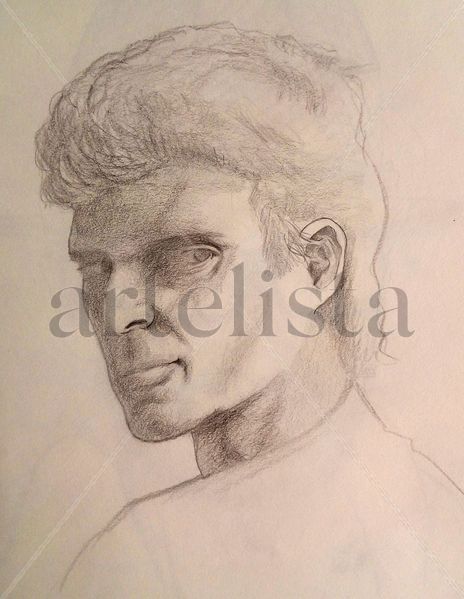 Retrato de trescuartos