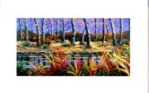 La magia del bosque Oil Canvas Landscaping