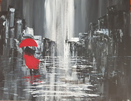 Rain red