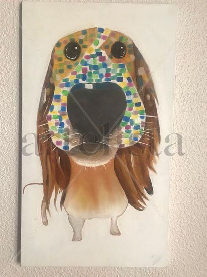 Perrito Oil Canvas Animals