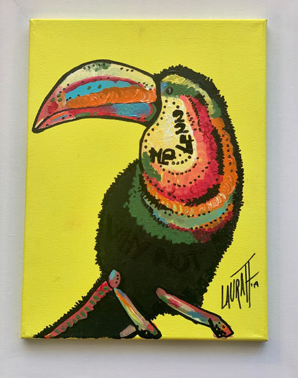 Tucán playero Acrylic Canvas Animals