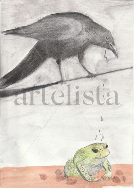 La corneja y el sapo