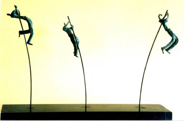 Escultura llamada el salto