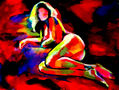 Reclined figure