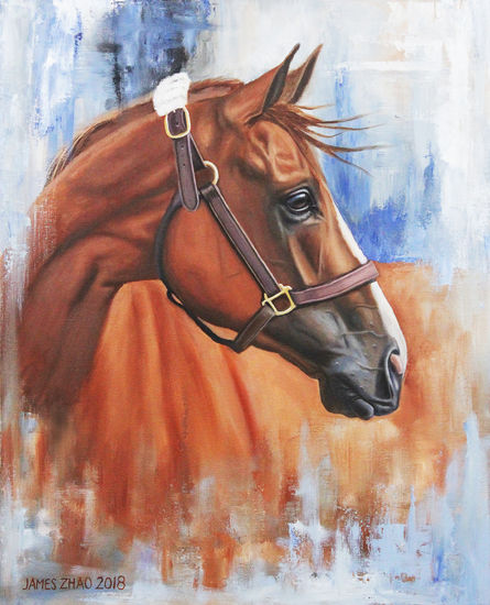 California Chrome-2 Oil Canvas Animals