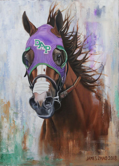 California Chrome-4 Oil Canvas Animals