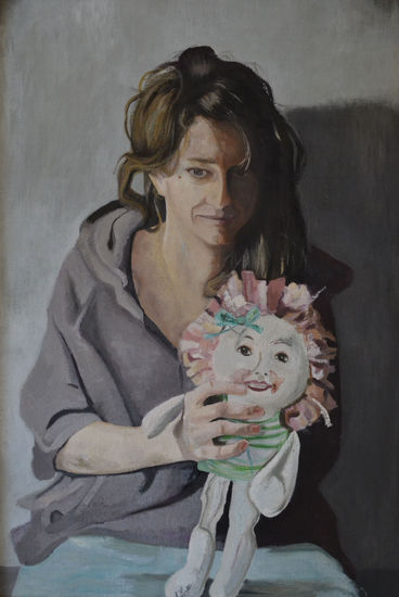 Irina Sol Oil Panel Portrait