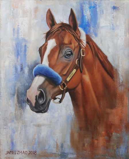 Justify-1 Oil Canvas Animals