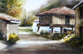 rural con horreo - villaviciosa