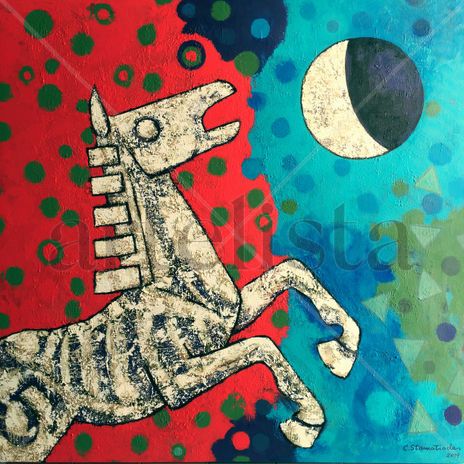 Horse and the Moon