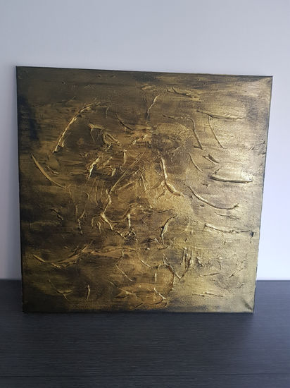 BLACK & GOLD Acrylic Canvas Others