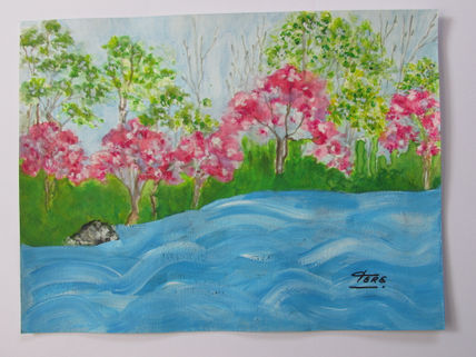Cerezos en flor