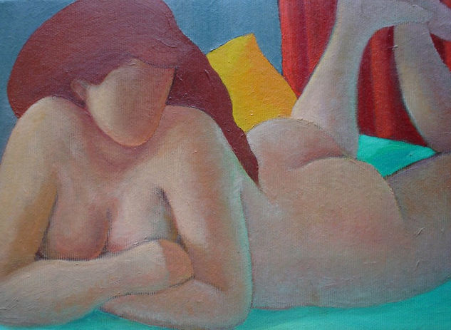 relax Óleo Lienzo Desnudos