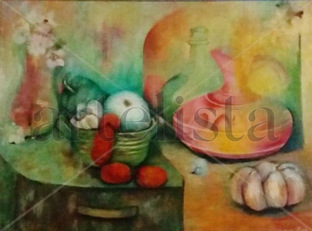 Almuerzo Acrylic Canvas Still Life Paintings