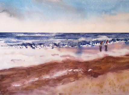 Corriendo las olas II