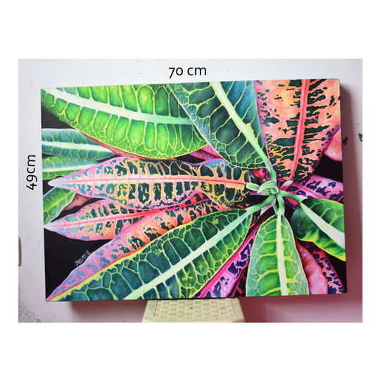 CROTO Oil Canvas Floral Painting