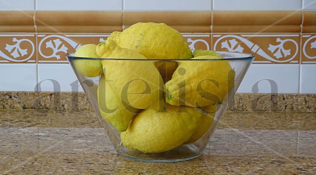 Lemons Still lifes Color (Digital)