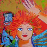 FLOWERS, WOMEN AND BIRDS thumbnail 1