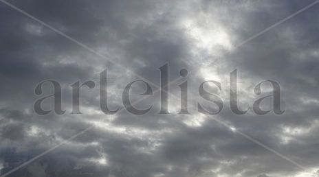 Gray sky