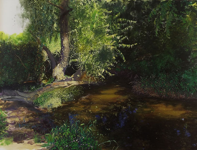Bank of the river Olhovka