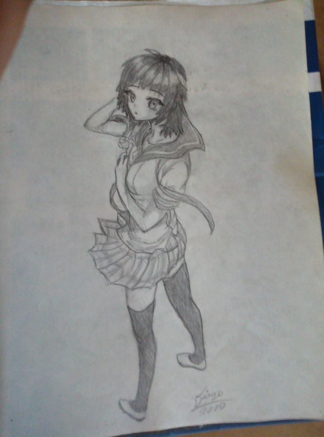 chica del colegio