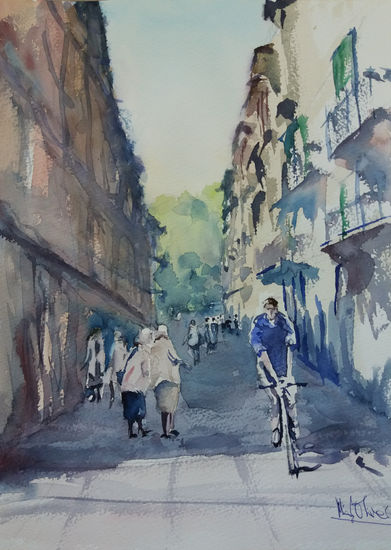 Pamplona 4 Watercolour Paper Landscaping