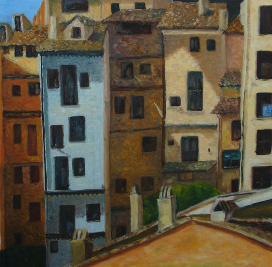 Cuenca III Oil Canvas Landscaping