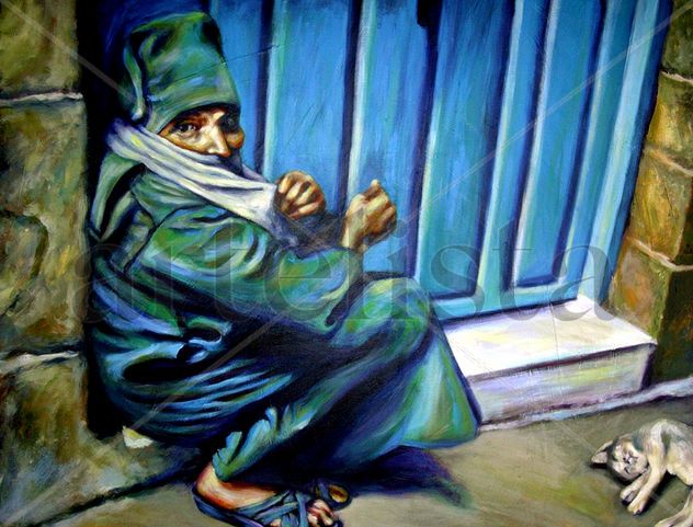 woman in Morocco - mujer en Marruecos