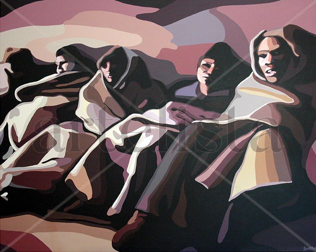 inmigración - Inmigration Acrylic Canvas Others