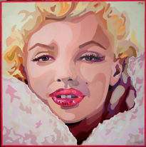 Retrato Marilyn...