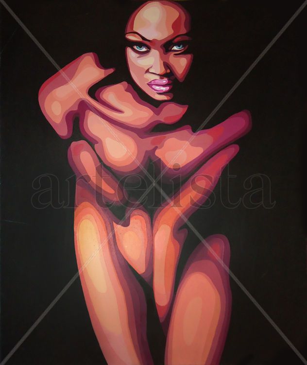 Retrato Naomi Campbell - Portrait Naomi Campbell