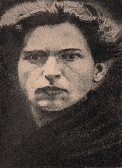 George Enescu Charcoal