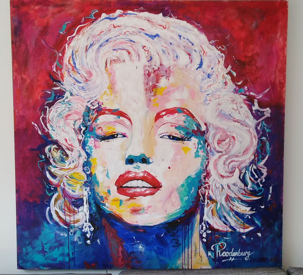 Monroe Acrylic Canvas Portrait