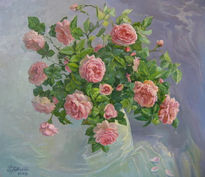 Roses Painting by...