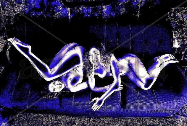 Piruetas azules