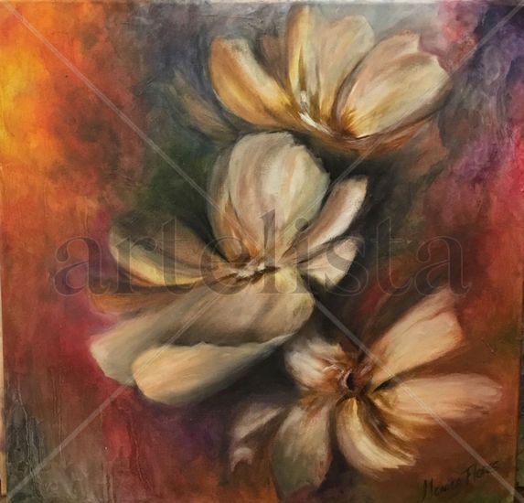 Lilium Oil Canvas Floral Painting